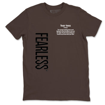 Best Christmas gifts for sneakerheads - Sneaker Tees To Match Air Jordan 4 A Ma Maniere x Dark Mocha Sneakers – Fearless Definition Tee Dark Chocolate 2