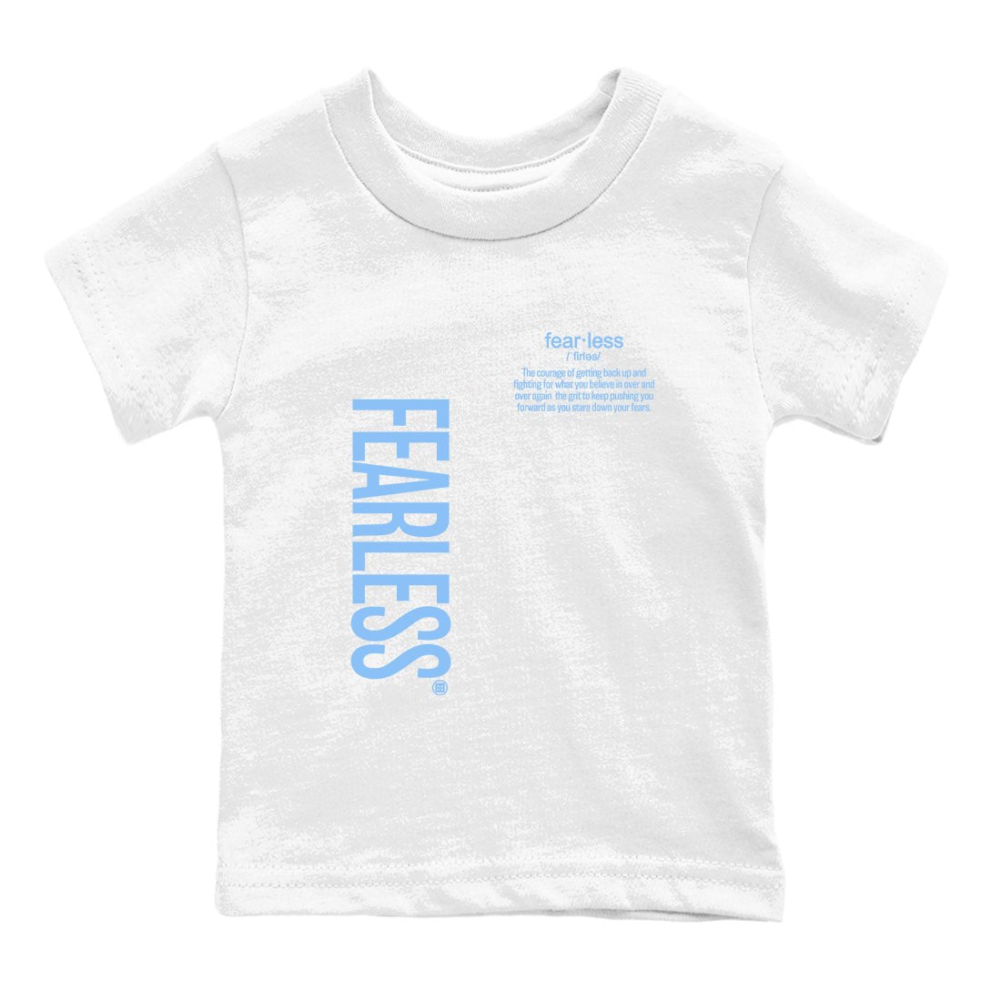 4s Forget Me Not shirts to match jordans Fearless Definition graphic tees Air Jordan 4 Forget Me Not match shoes to clothes SNRT Sneaker Tees Youth Baby White 2 tee