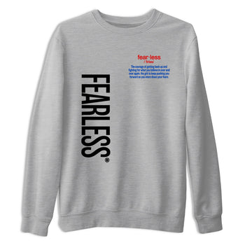 Sneaker match tees – Sneaker Tees To Match Jordan 4 Retro Rare Air Shoes – Fearless Definition Tee Heather Grey 2
