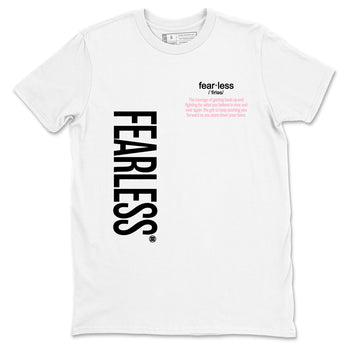 Fearless Definition sneaker match t-shirt styled to complete your fit with the Air Jordan 5 35th Anniversary sneakers, shown in White 2.