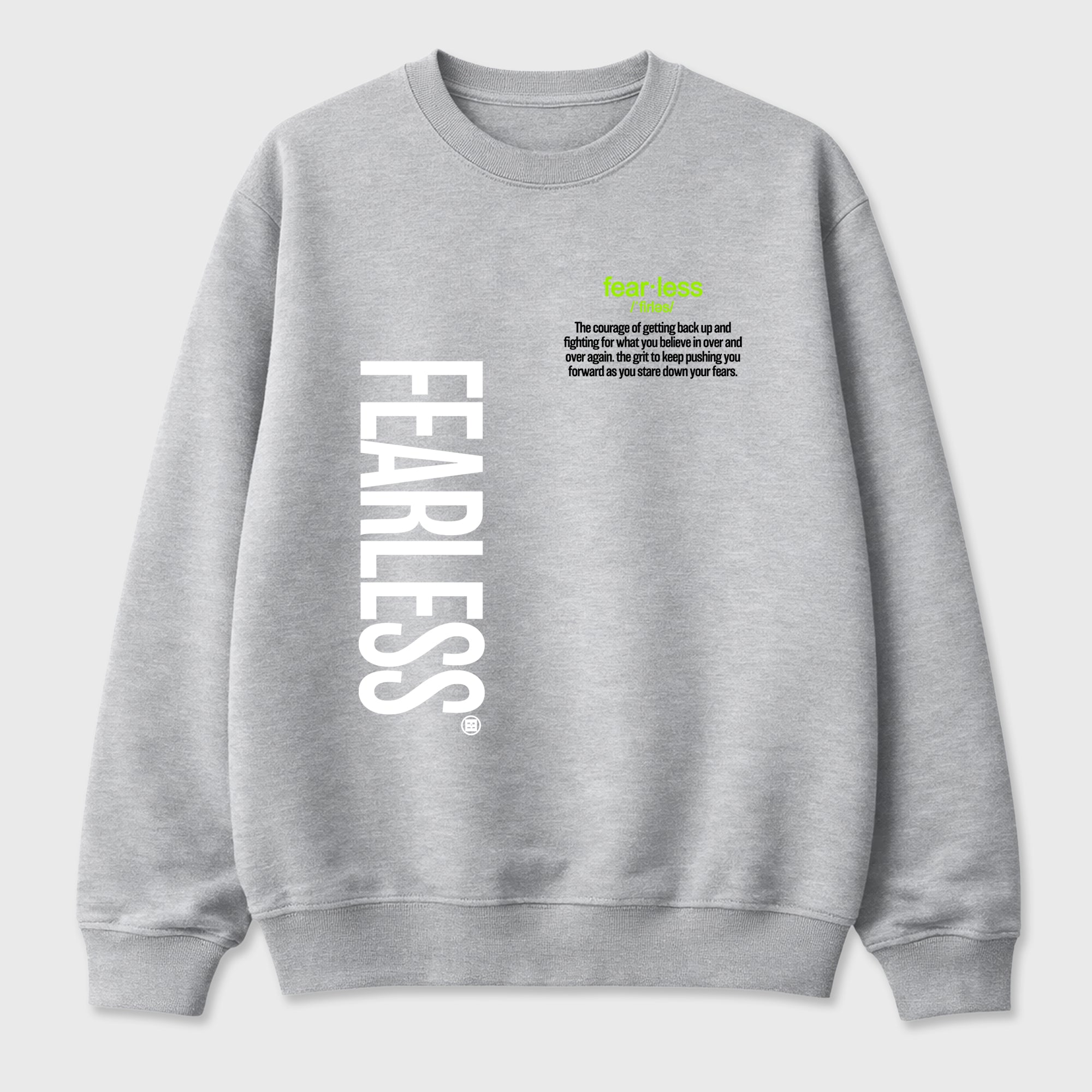 Sneaker match tees – Sneaker Tees To Match Air Max 90 Neon Yellow Shoes – Fearless Definition Tee Heather Grey 2