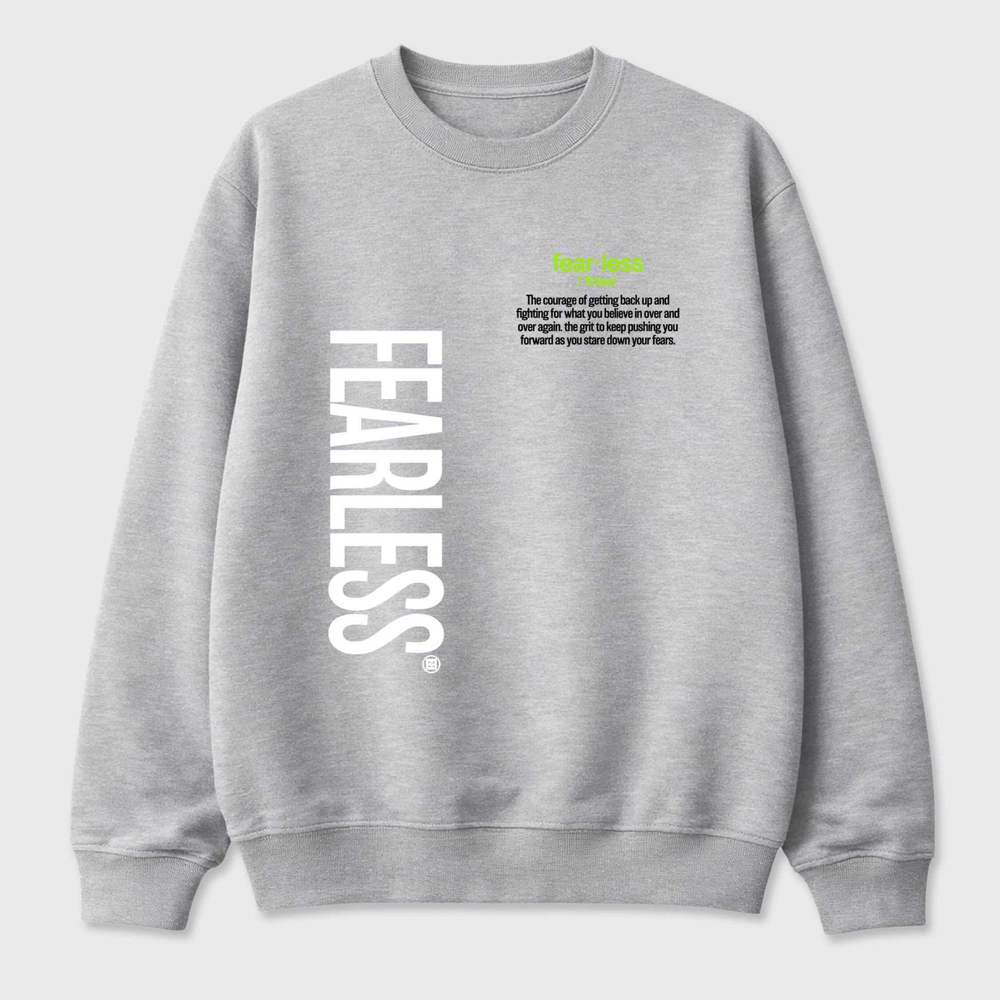 Sneaker match tees – Sneaker Tees To Match Air Max 90 Neon Yellow Shoes – Fearless Definition Tee Heather Grey 2