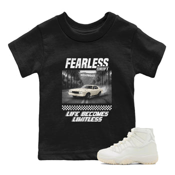 Fearless Drift SNRT Sneaker Tees Kids - Air Jordan 11 Pearl - SNRT Sneaker T-shirts