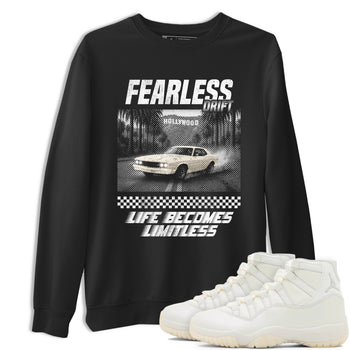 Fearless Drift SNRT Sneaker Tees - Air Jordan 11 Pearl - SNRT Sneaker T-shirts