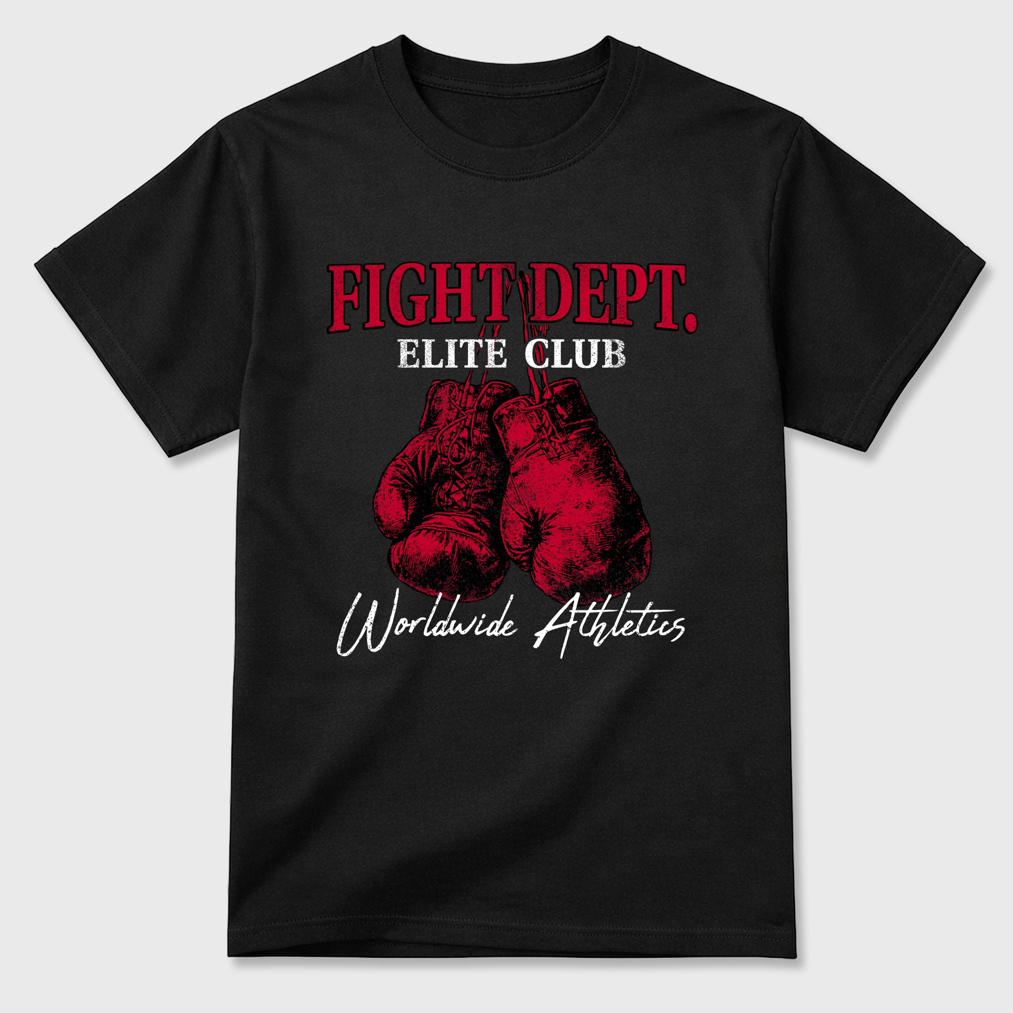 Sneaker match tees – Sneaker Tees To Match Air Jordan 1 Banned Shoes – Fight Club Tee Black 2