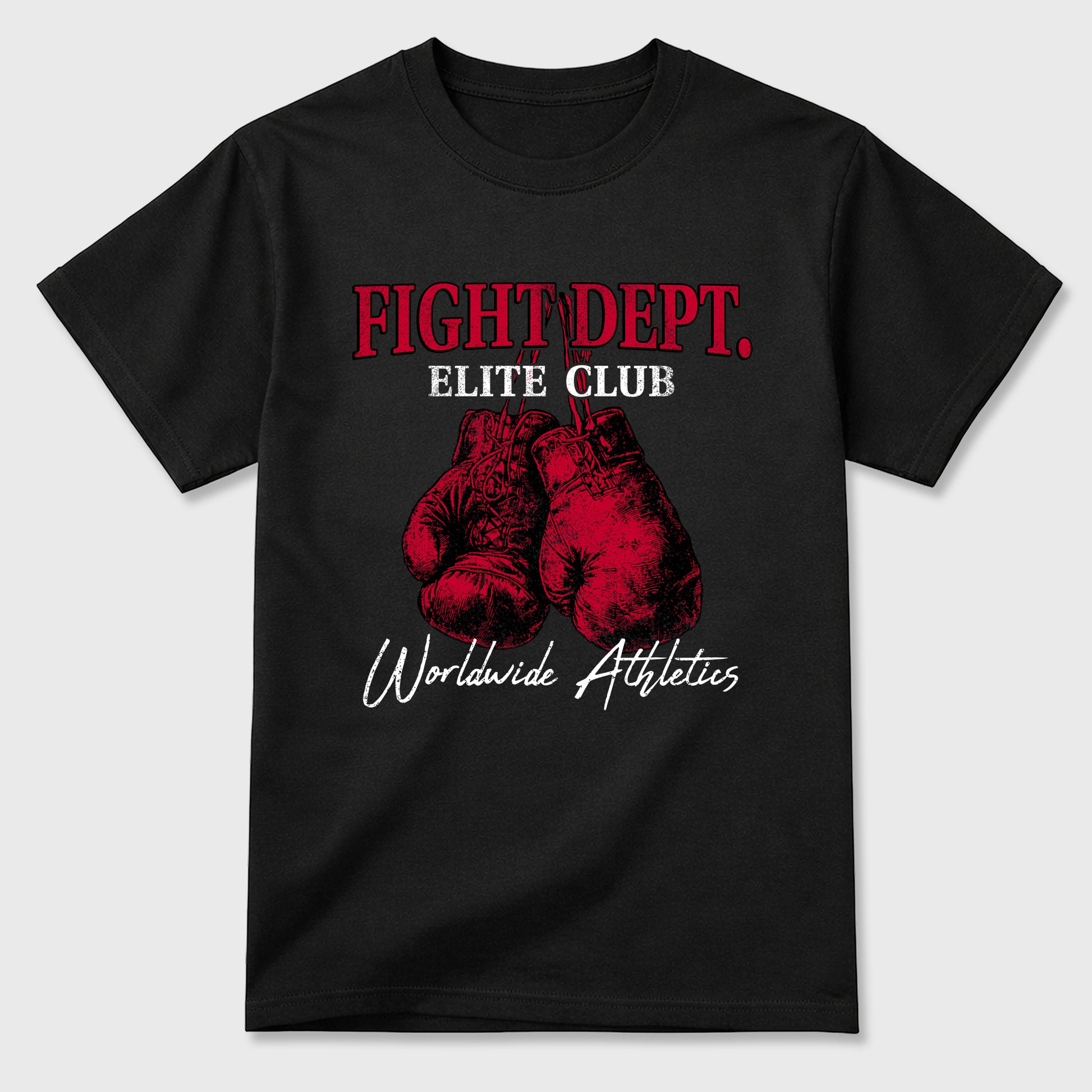 Sneaker match tees – Sneaker Tees To Match Air Jordan 1 Banned Shoes – Fight Club Tee Black 2