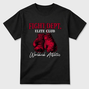 Sneaker match tees – Sneaker Tees To Match Air Jordan 1 Banned Shoes – Fight Club Tee Black 2
