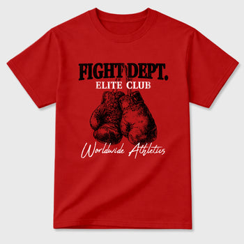 Sneaker match tees – Sneaker Tees To Match Air Jordan 1 Banned Shoes – Fight Club Tee Red 2