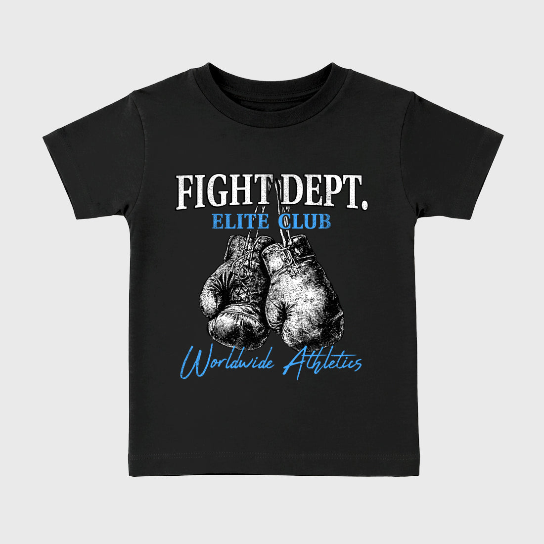 Sneaker match tees – Sneaker Tees To Match Air Jordan 11 University Blue Shoes – Fight Dept Kids T-Shirt Black 2