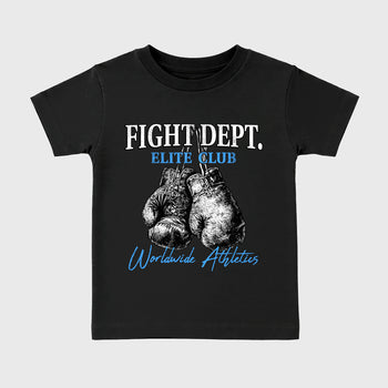 Sneaker match tees – Sneaker Tees To Match Air Jordan 11 University Blue Shoes – Fight Dept Kids T-Shirt Black 2