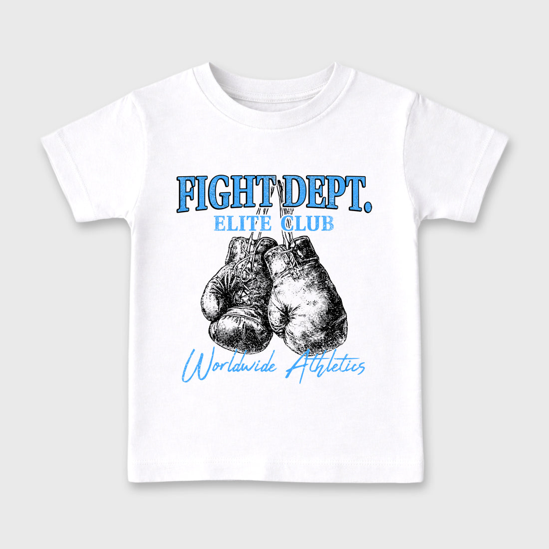 Sneaker match tees – Sneaker Tees To Match Air Jordan 11 University Blue Shoes – Fight Dept Kids T-Shirt White 2