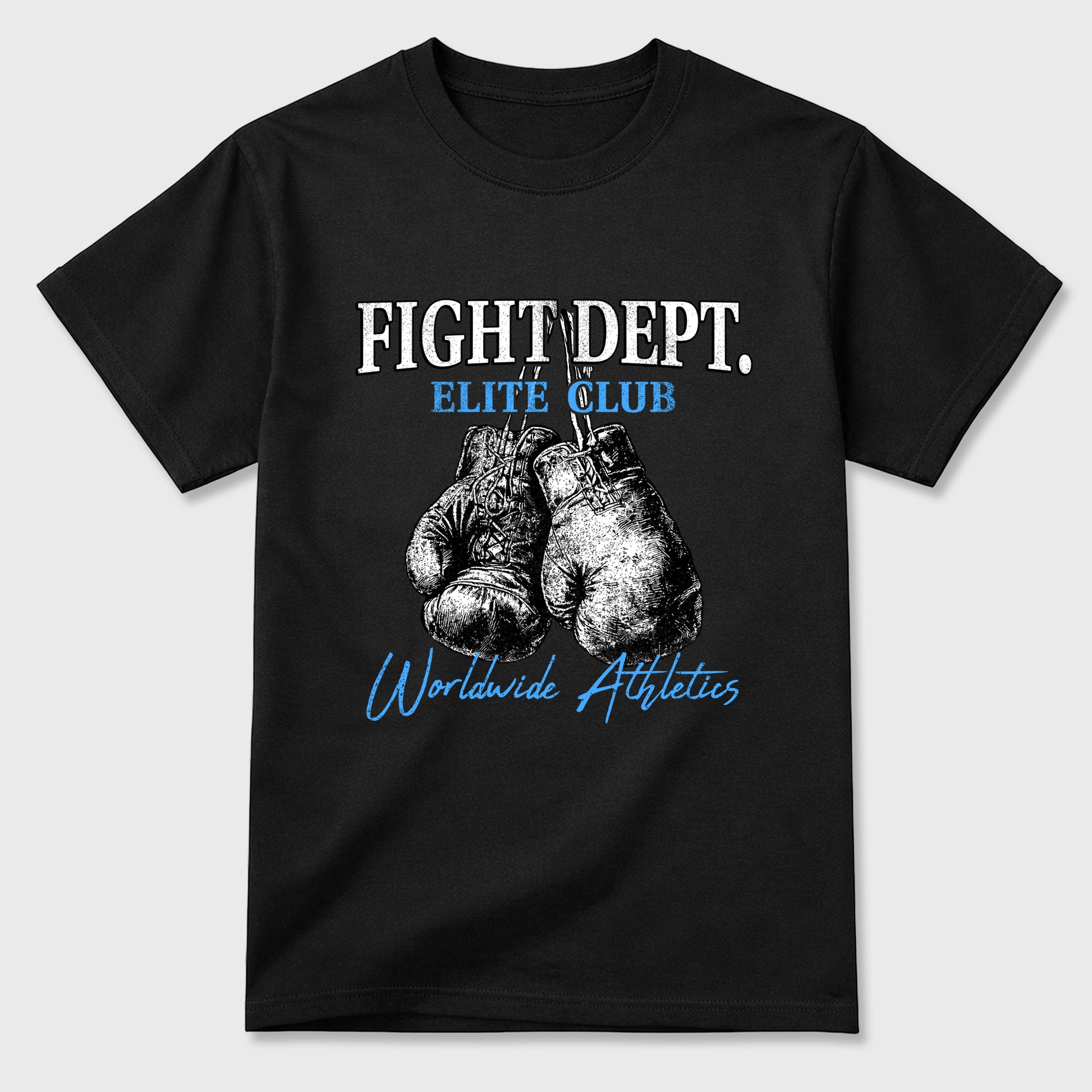 Sneaker match tees – Sneaker Tees To Match Air Jordan 11 University Blue Shoes – Fight Dept Tee Black 2