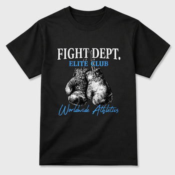 Sneaker match tees – Sneaker Tees To Match Air Jordan 11 University Blue Shoes – Fight Dept Tee Black 2