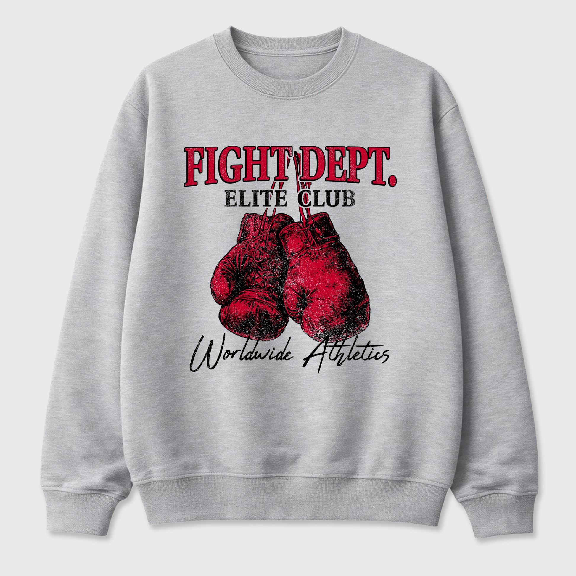 Sneaker match tees – Sneaker Tees To Match Air Jordan 4 Toro Bravo Shoes – Fight Dept Tee Heather Grey 2