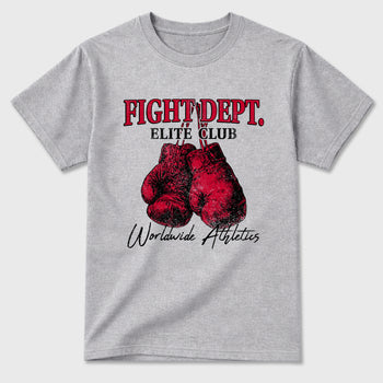 Sneaker match tees – Sneaker Tees To Match Air Jordan 4 Toro Bravo Shoes – Fight Dept Tee Heather Grey 2