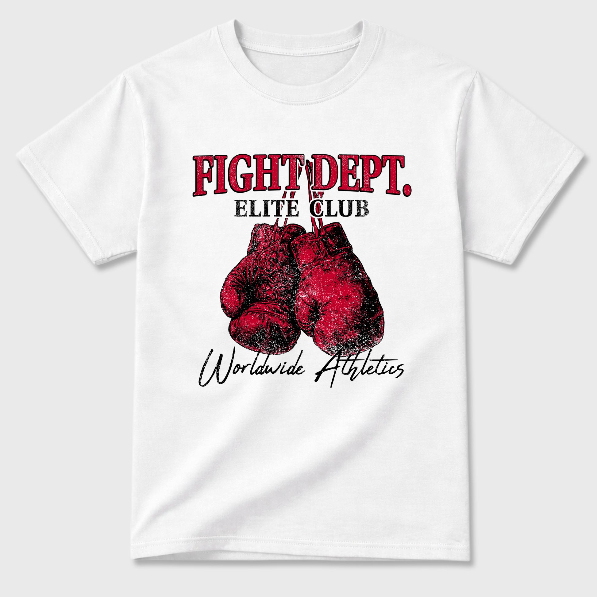 Sneaker match tees – Sneaker Tees To Match Air Jordan 4 Toro Bravo Shoes – Fight Dept Tee White 2