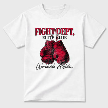 Sneaker match tees – Sneaker Tees To Match Air Jordan 4 Toro Bravo Shoes – Fight Dept Tee White 2