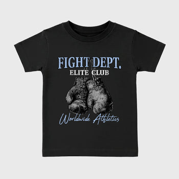Sneaker match tees – Sneaker Tees To Match Air Jordan 5 White Metallic Shoes – Fight Dept Kids T-Shirt Black 2