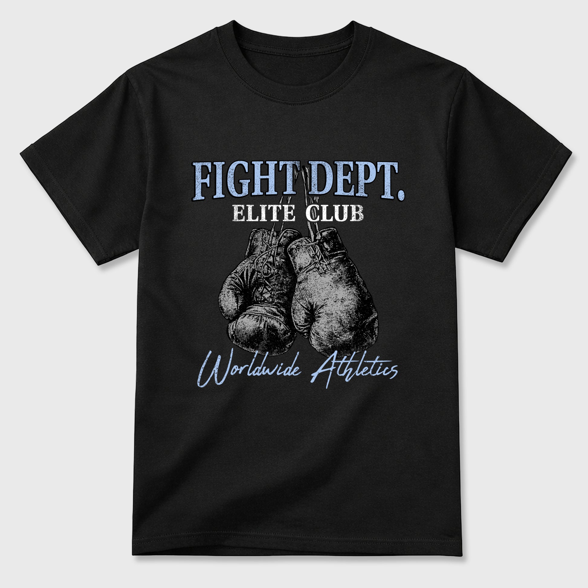 Sneaker match tees – Sneaker Tees To Match Air Jordan 5 White Metallic Shoes – Fight Dept Tee Black 2