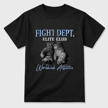 Sneaker match tees – Sneaker Tees To Match Air Jordan 5 White Metallic Shoes – Fight Dept Tee Black 2