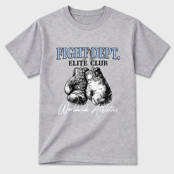 Sneaker match tees – Sneaker Tees To Match Air Jordan 5 White Metallic Shoes – Fight Dept Tee Heather Grey 2