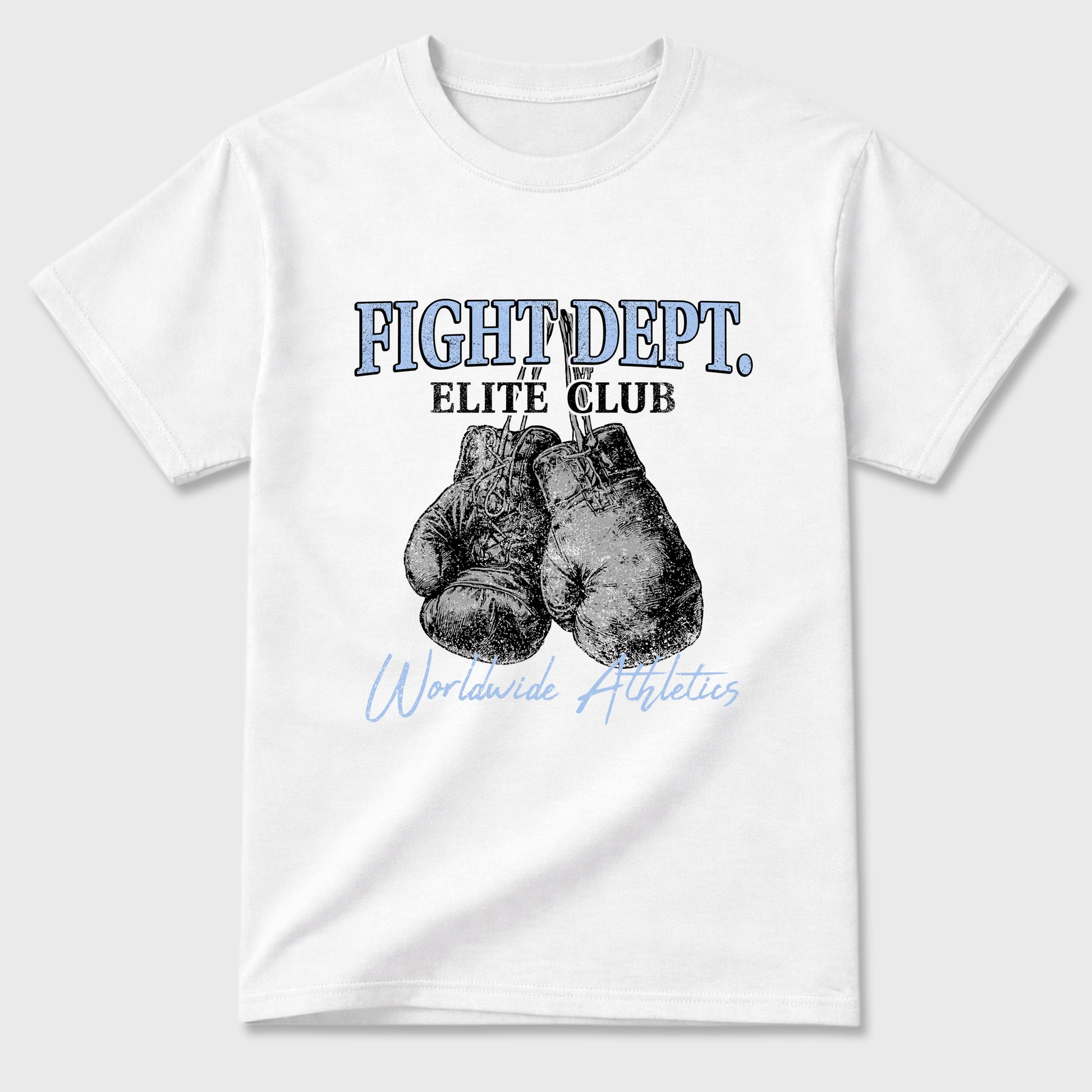 Sneaker match tees – Sneaker Tees To Match Air Jordan 5 White Metallic Shoes – Fight Dept Tee White 2