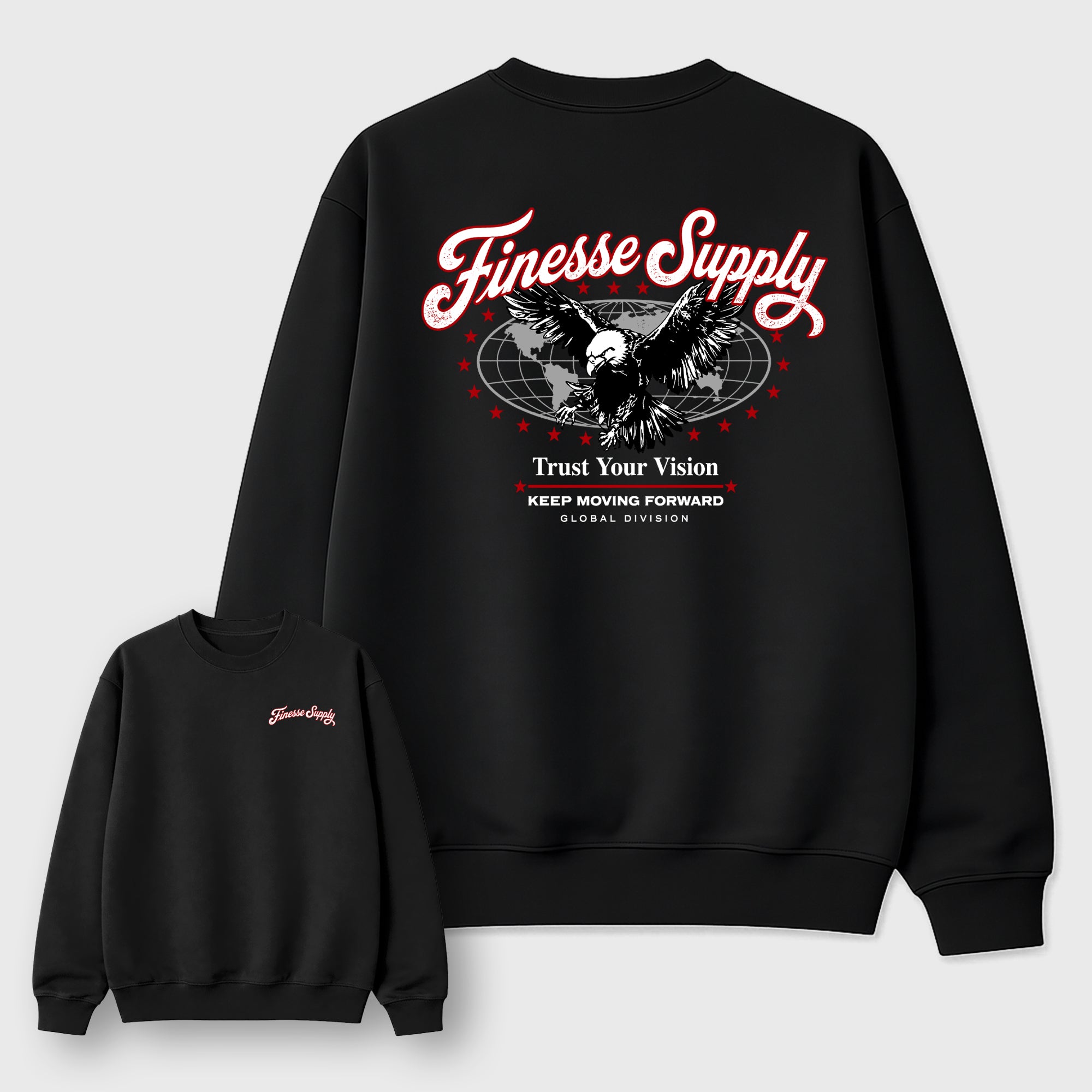 Finesse Supply Graphic T-Shirt featuring original streetwear artwork designed to match the . Black Graphic Tee.