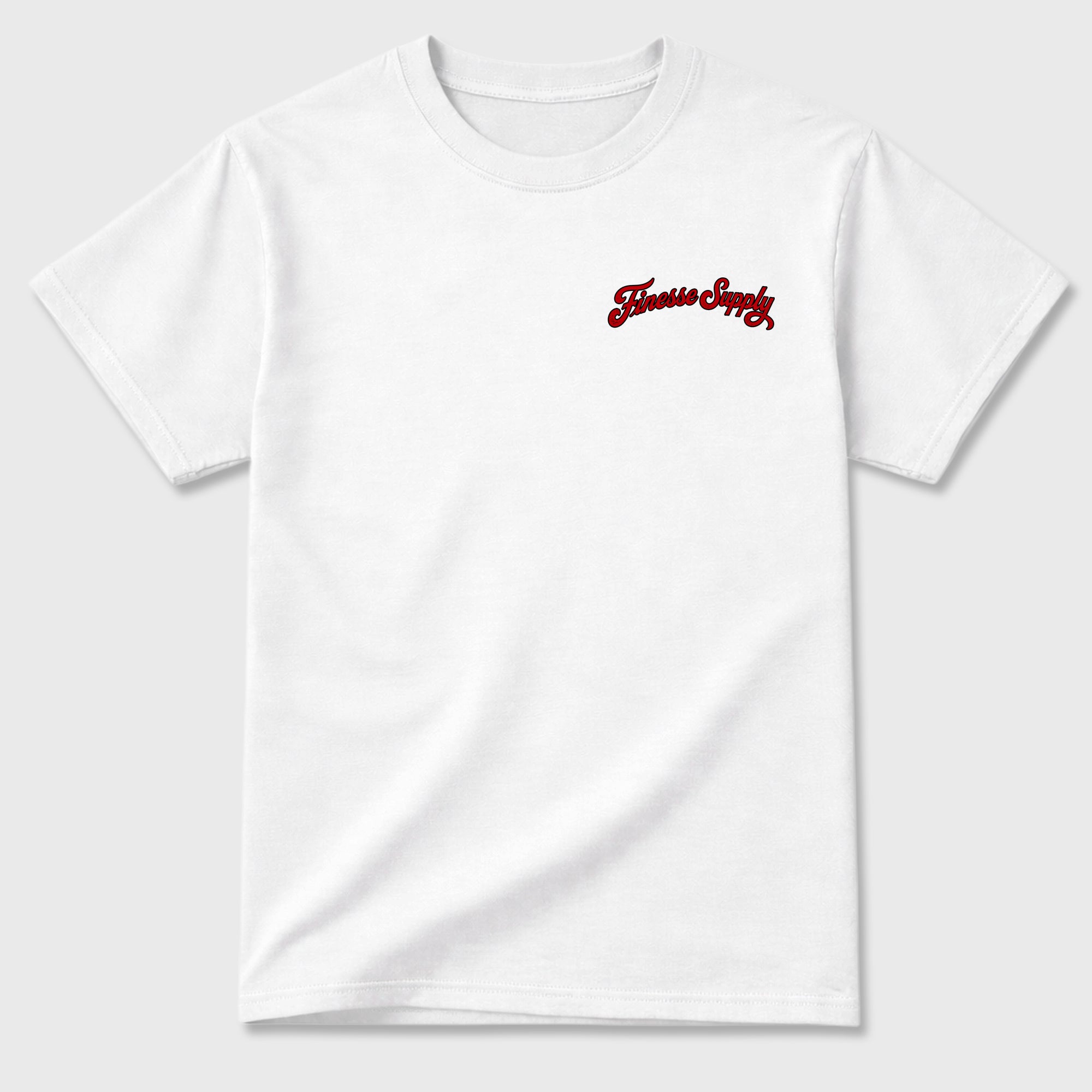 Finesse Supply Graphic T-Shirt featuring original streetwear artwork designed to match the . White Graphic T-Shirt.