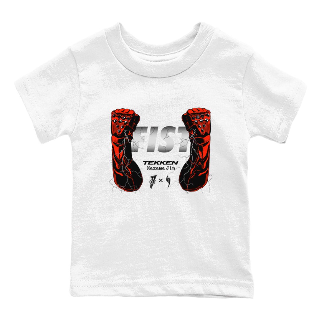 Foams One Jin shirts to match jordans Fist sneaker match tees Air Foamposite One Jin match shoes to clothes SNRT Sneaker Tees Youth Baby White 2 tee