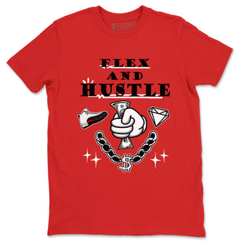 12s Taxi Flip shirt to match jordans Flex And Hustle sneaker tees Air Jordan 12 Taxi Flip SNRT Sneaker Release Tees unisex cotton Red 2 crew neck shirt