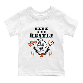 Air Max 1 OG '86 'Summit White and Cosmic Clay shirts to match jordans Flex And Hustle sneaker match tees Air Max 1 Cosmic Clay match shoes to clothes SNRT Sneaker Tees Youth Baby White 2 tee