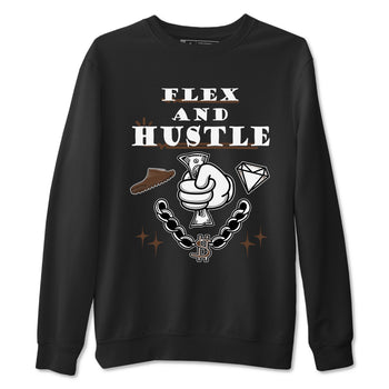 Yeezy Slide Flax shirts to match jordans Flex And Hustle sneaker match tees Yeezy Slide Flax SNRT Sneaker Tees streetwear brand Black 2 unisex cotton tee
