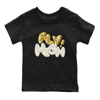 AJ4 Sail shirt to match jordans Fly High sneaker tees 4s SailSNRT sneaker release tees baby toddler Black 2 cotton Shirt