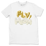 AJ4 Sail shirt to match jordans Fly High sneaker tees 4s SailSNRT Sneaker Release Tees unisex cotton White 2 crew neck shirt