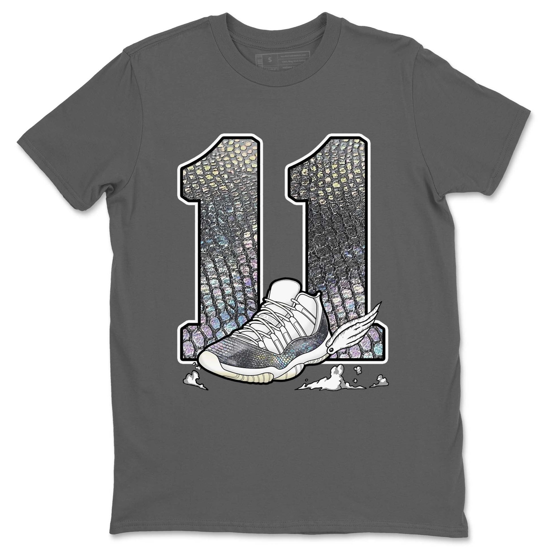 11s Year Of The Snake shirts to match jordans  Fly To The Clouds shirts to match jordans Air Jordan 11 Retro Low Year Of The Snake match shoes to clothes SNRT Sneaker Tees unisex cotton Cool Grey 2 shirts