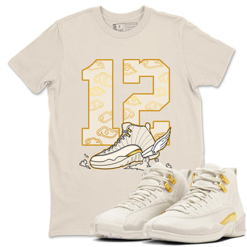 12s Phantom shirts to match jordans Fly To The Clouds sneaker match tees Air Jordan 12 WMNS Phantom match shoes to clothes SNRT Sneaker Tees unisex cotton Natural 1 shirts