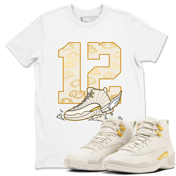 12s Phantom shirts to match jordans Fly To The Clouds sneaker match tees Air Jordan 12 WMNS Phantom match shoes to clothes SNRT Sneaker Tees unisex cotton White 1 shirts