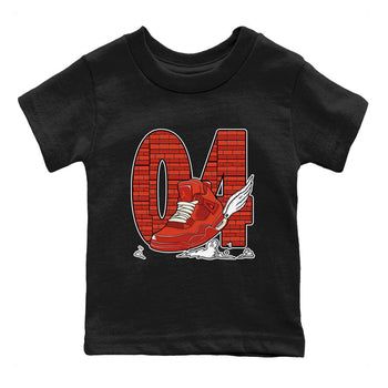 Nigel Sylvester x Air Jordan 4 Brick by Brick shirts to match jordans Fly To The Clouds sneaker match tees Air Jordan 4 Brick By Brick match shoes to clothes SNRT Sneaker Tees Youth Baby Black 2 tee