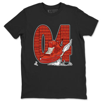 Nigel Sylvester x Air Jordan 4 Brick by Brick shirts to match jordans Fly To The Clouds sneaker match tees Air Jordan 4 Brick By Brick match shoes to clothes SNRT Sneaker Tees unisex cotton Black 2 shirts