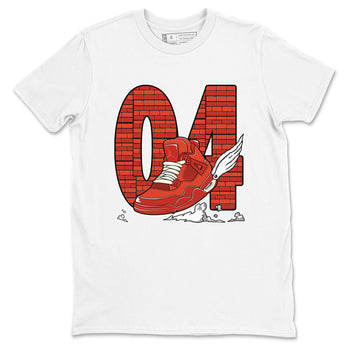 Nigel Sylvester x Air Jordan 4 Brick by Brick shirts to match jordans Fly To The Clouds sneaker match tees Air Jordan 4 Brick By Brick match shoes to clothes SNRT Sneaker Tees unisex cotton White 2 shirts