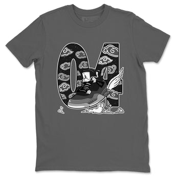 4s Fear shirts to match jordans Fly To The Clouds sneaker match tees Air Jordan 4 Retro Fear match shoes to clothes SNRT Sneaker Tees unisex cotton Cool Grey 2 shirts