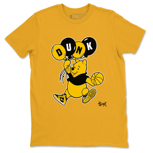 Dunk High Wu Tang shirts to match jordans Fly With Balloons sneaker match tees Dunk High Wu Tang match shoes to clothes SNRT Sneaker Tees unisex cotton Gold 2 shirts