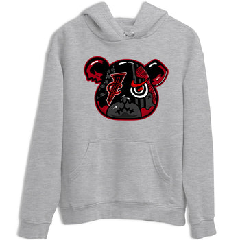 Sneaker match tees – Sneaker Tees To Match Air Foamposite Cough Drop Shoes – Foamposite Bear Tee Heather Grey 2
