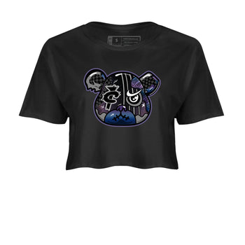 Air Foamposite One Galaxy Shirts To Match Jordans Foamposite Bear Sneaker Shirts Air Foamposite 1 Galaxy SNRT Sneaker Release Tees Unisex Cotton Crew Neck Black 2 Crop Shirts