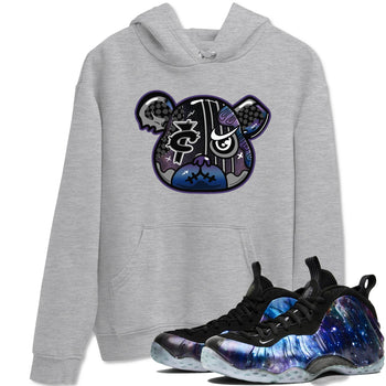 Air Foamposite One Galaxy Shirts To Match Jordans Foamposite Bear Sneaker Shirts Air Foamposite 1 Galaxy SNRT Sneaker Release Tees Unisex Cotton Crew Neck Heather Grey 1 crew neck shirts