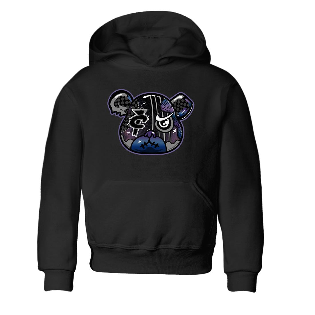Air Foamposite One Galaxy Shirts To Match Jordans Foamposite Bear Sneaker Shirts Air Foamposite 1 Galaxy SNRT Sneaker Release Tees Baby Youth Toddler Black 2 crew neck shirts