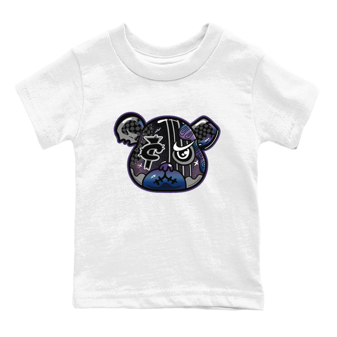 Air Foamposite One Galaxy Shirts To Match Jordans Foamposite Bear Sneaker Shirts Air Foamposite 1 Galaxy SNRT Sneaker Release Tees Baby Youth Toddler White 2 crew neck shirts