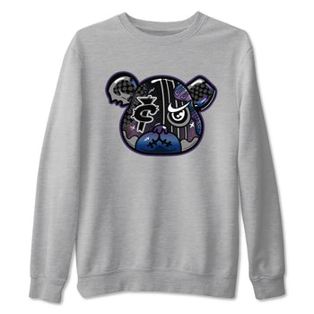 Air Foamposite One Galaxy Shirts To Match Jordans Foamposite Bear Sneaker Shirts Air Foamposite 1 Galaxy SNRT Sneaker Release Tees Unisex Cotton Crew Neck Heather Grey 2 crew neck shirts