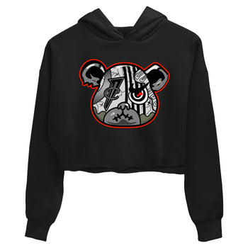 Foams One Jin shirts to match jordans Foamposite Bear sneaker match tees Air Foamposite One Jin match shoes to clothes SNRT Sneaker Tees unisex cotton Black 2 crop tee
