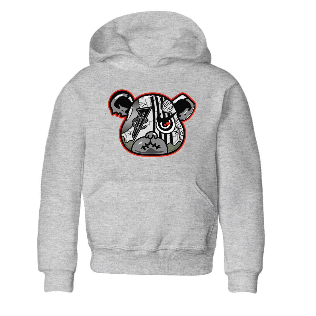 Foams One Jin shirts to match jordans Foamposite Bear sneaker match tees Air Foamposite One Jin match shoes to clothes SNRT Sneaker Tees Youth Baby Heather Grey 2 tee